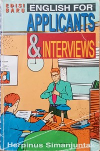 Image of ENGLISH FOR APLICANTS & INTERVIEWS