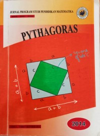 Image of JURNAL PROGRAM STUDI PENDIDIKAN MATEMATIKA : PYTHAGORAS