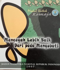 Image of MENCEGAH LEBIH BAIK DARI PADA MENGOBATI