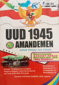 Image of UUD 1945 & AMANDEMEN