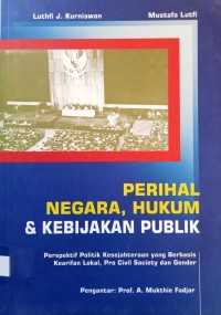 Image of PERIHAL NEGARA, HUKUM DAN KEBIJAKAN PUBLIK