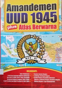 Image of AMANDEMEN UUD 1945 PLUS ATLAS BERWARNA