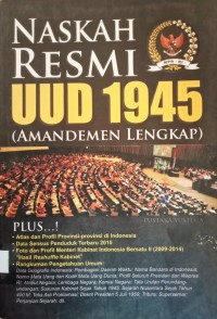 Image of NASKAH RESMI UUD 1945 (AMANDEMEN LENGKAP)