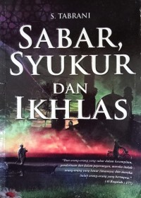 Image of SABAR SYUKUR DAN IKHLAS