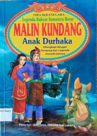 Image of LAGENDA RAKYAT SUMATERA BARAT MALIN KUNDANG