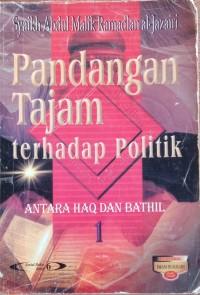 Image of PANDANGAN TAJAM TERHADAP POLITIK