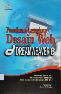 Image of PANDUAN LENGKAP DESAIN WEB MACROMEDIA DREAMWEAVER DELAPAN