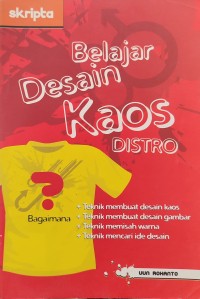 Image of BELAJAR DESAIN KAOS DISTRO