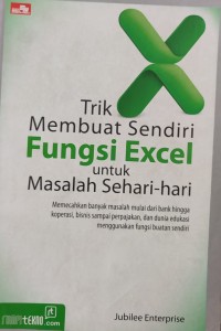 Image of TRIK MEMBUAT SENDIRI FUNGSI EXCEL UNTUK MASALAH SEHARI-HARI