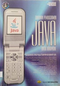 Image of TUNTUNAN PEMROGRAMAN JAVA UNTUK HANDPHONE