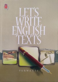Image of LETS WRITE ENGLISH TEXTS