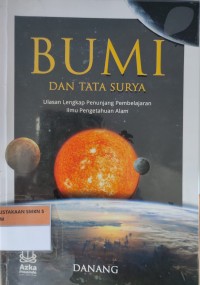 Image of BUMI DAN TATA SURYA : ULASAN LENGKAP PENUNJANG PEMBELAJARAN ILMU PENGETAHUAN ALAM